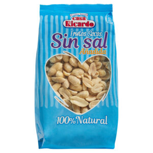 Cacahuete Repelado Tostado sin Sal - 250gr.