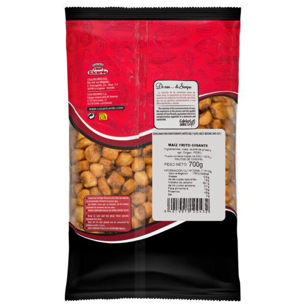 Maíz Frito Gigante - 700gr. - Imagen 3